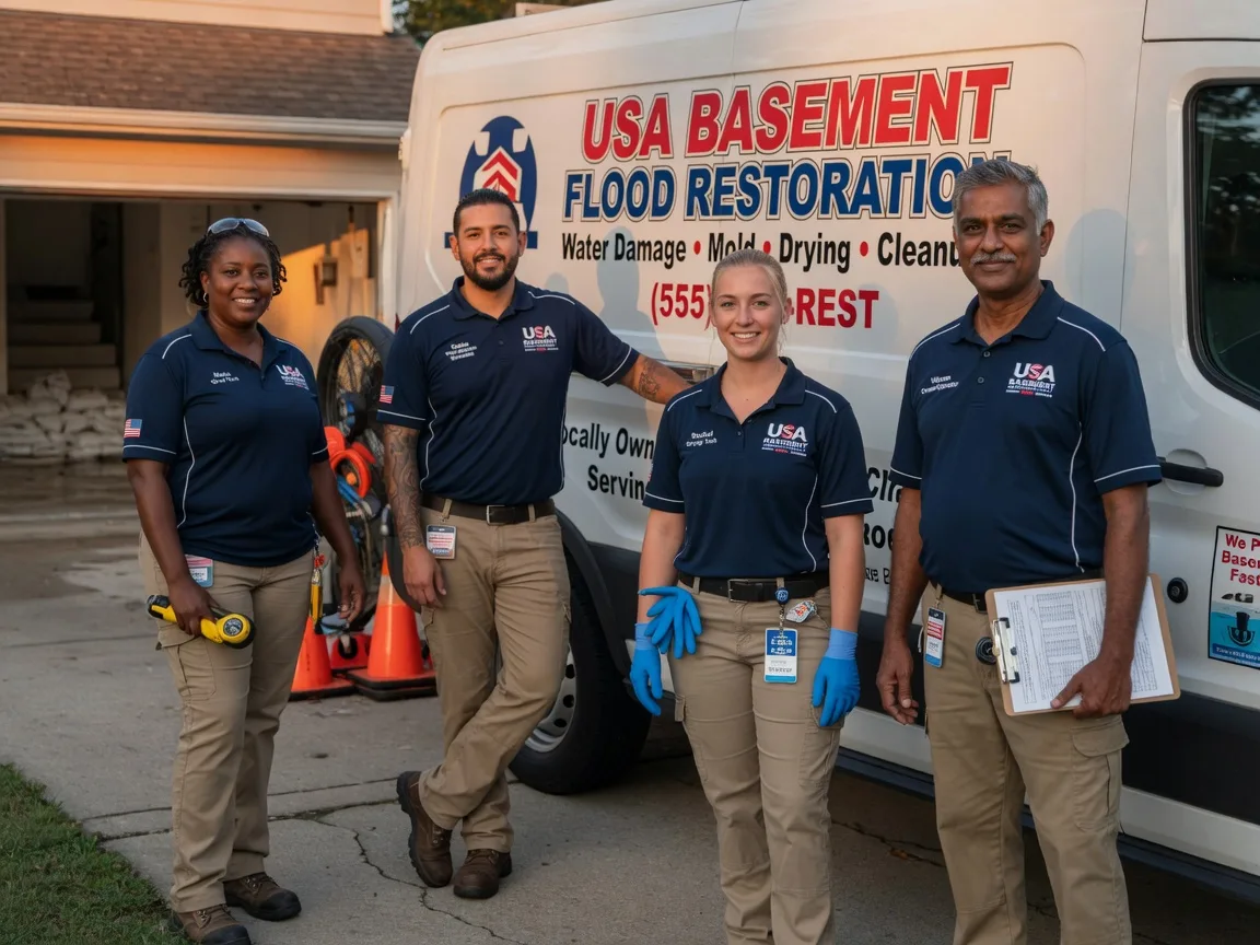 Basement Flood Cleanup company in Chesterhill, OH